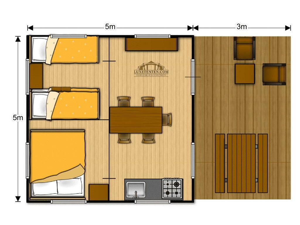 O2 Camping Longueville  Luaran gambar